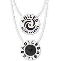 ABILES PLUS 　ブラックアイ　ネックレス　ホワイト　【メール便選択】