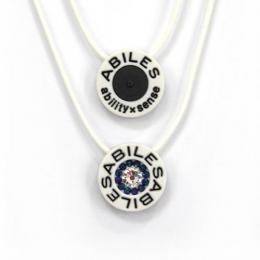 ABILES PLUS 　ブラックアイ　クリスタルネックレス　SKocen　【メール便選択】